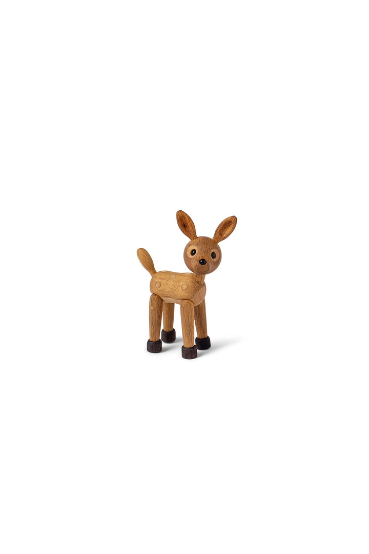 Wooden Deer Figurine - Spot