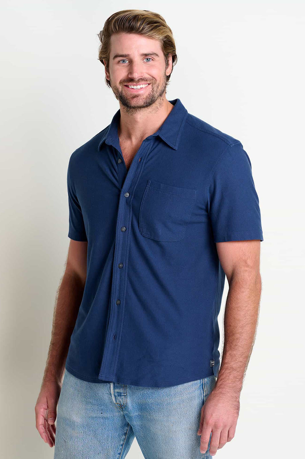 Yerba Button-Up Shirt - True Navy