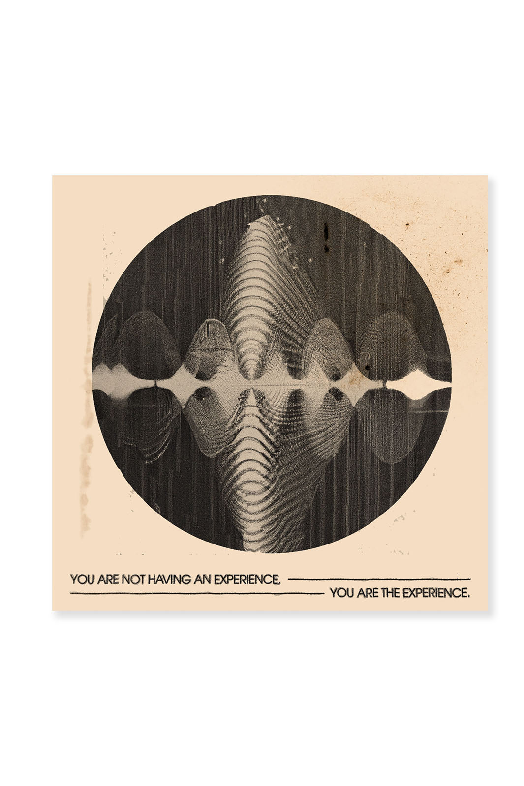 You Are the Experience Art Print