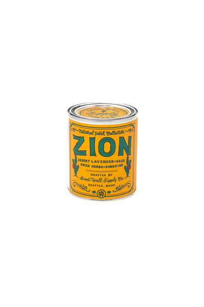 Zion National Park Candle