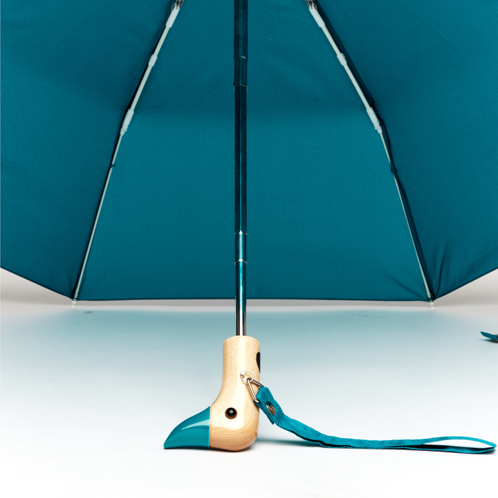 Teal Eco-friendly Original Duckhead Compact Umbrella