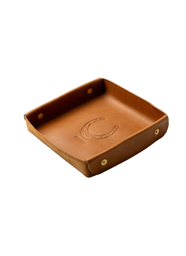 Good Luck Leather Valet Tray