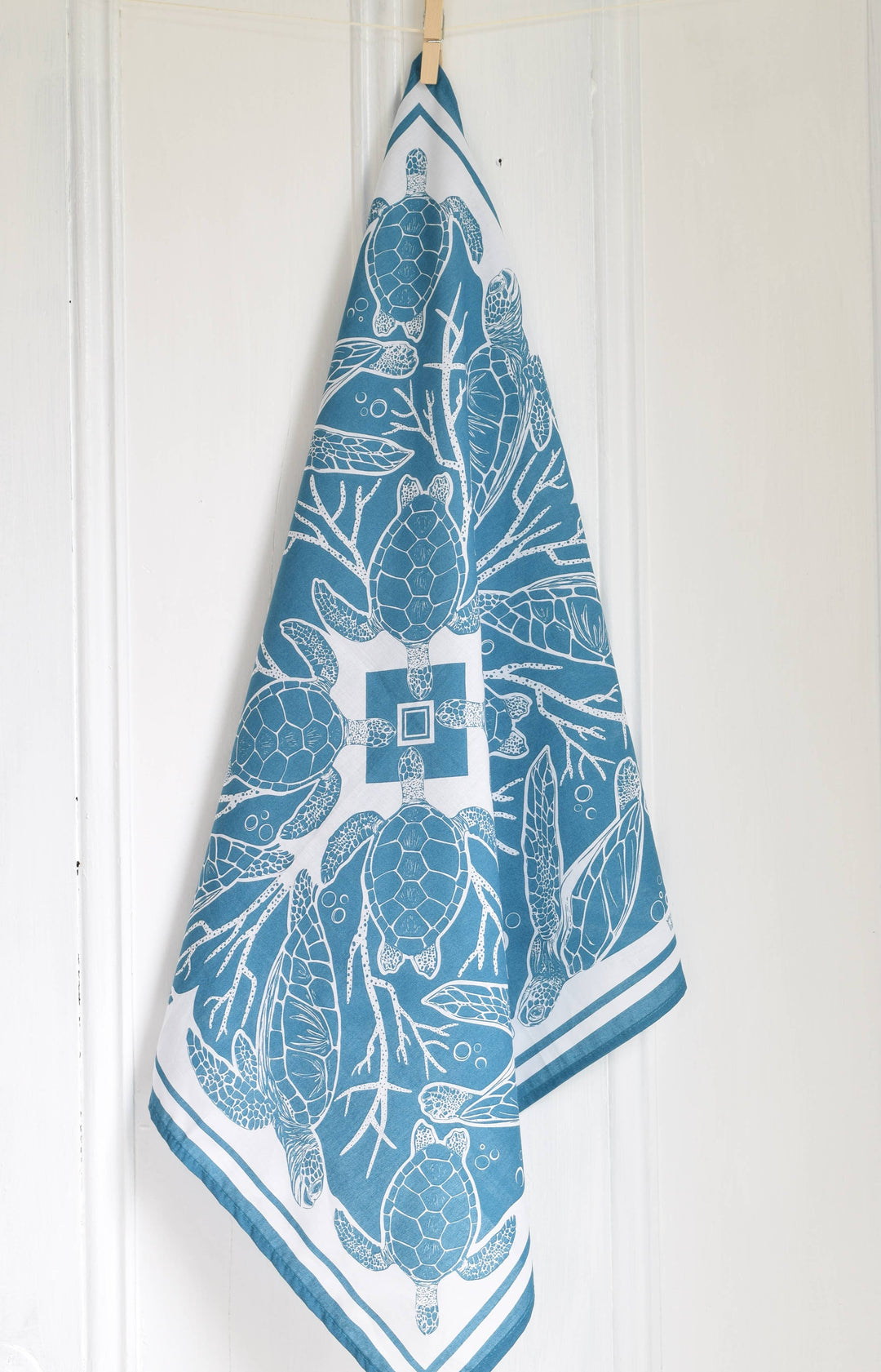 Sea Turtle Bandana | Blue