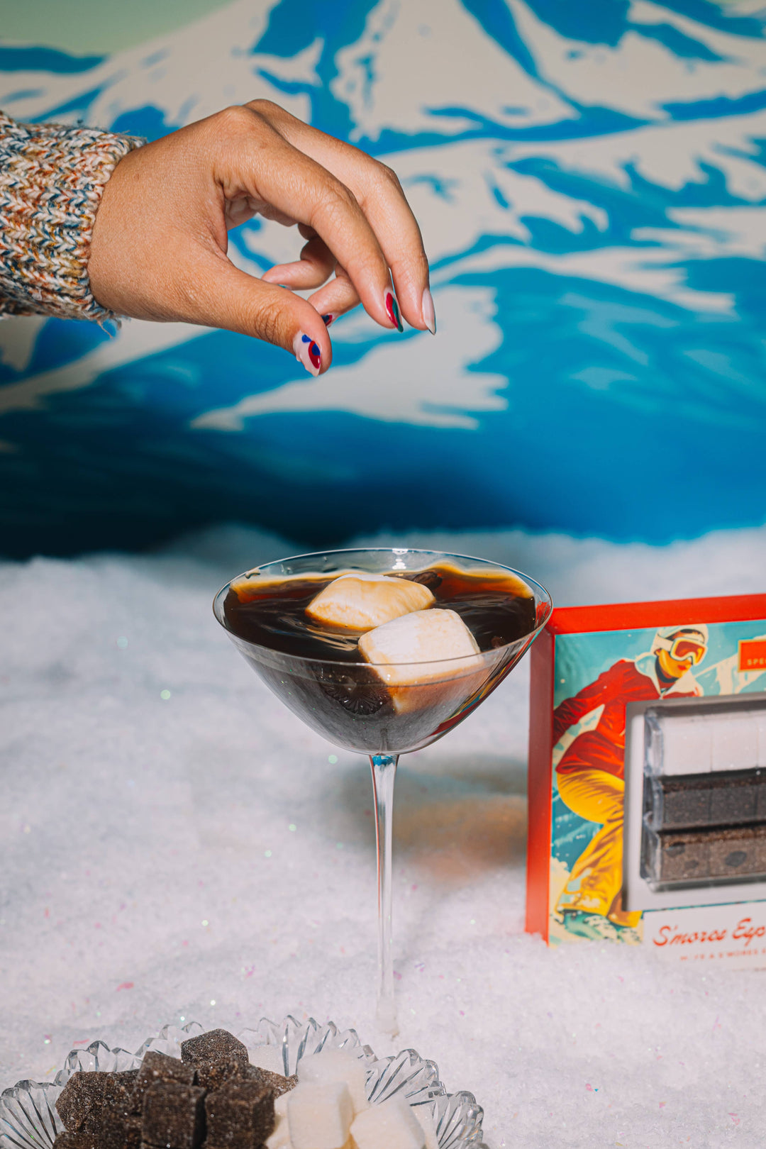 S’Mores Espresso Martini Mixer Kit | Chocolate & Marshmallow