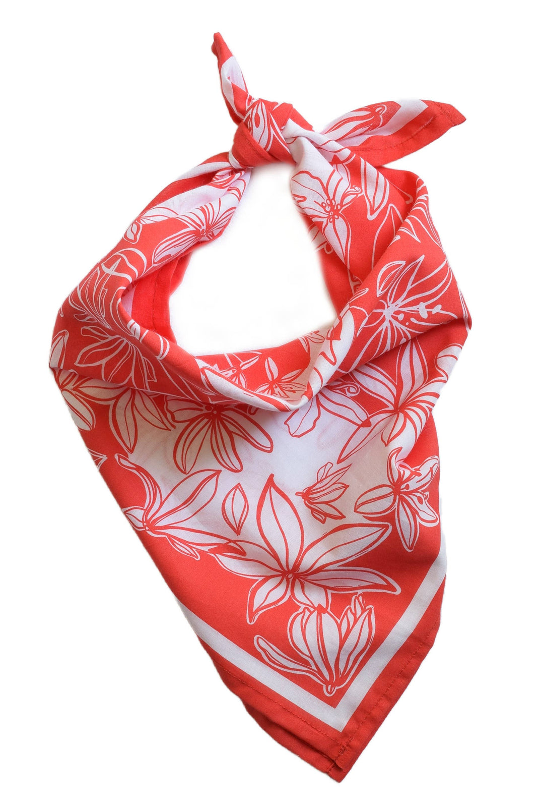 Flower Bloom Bandana | Red