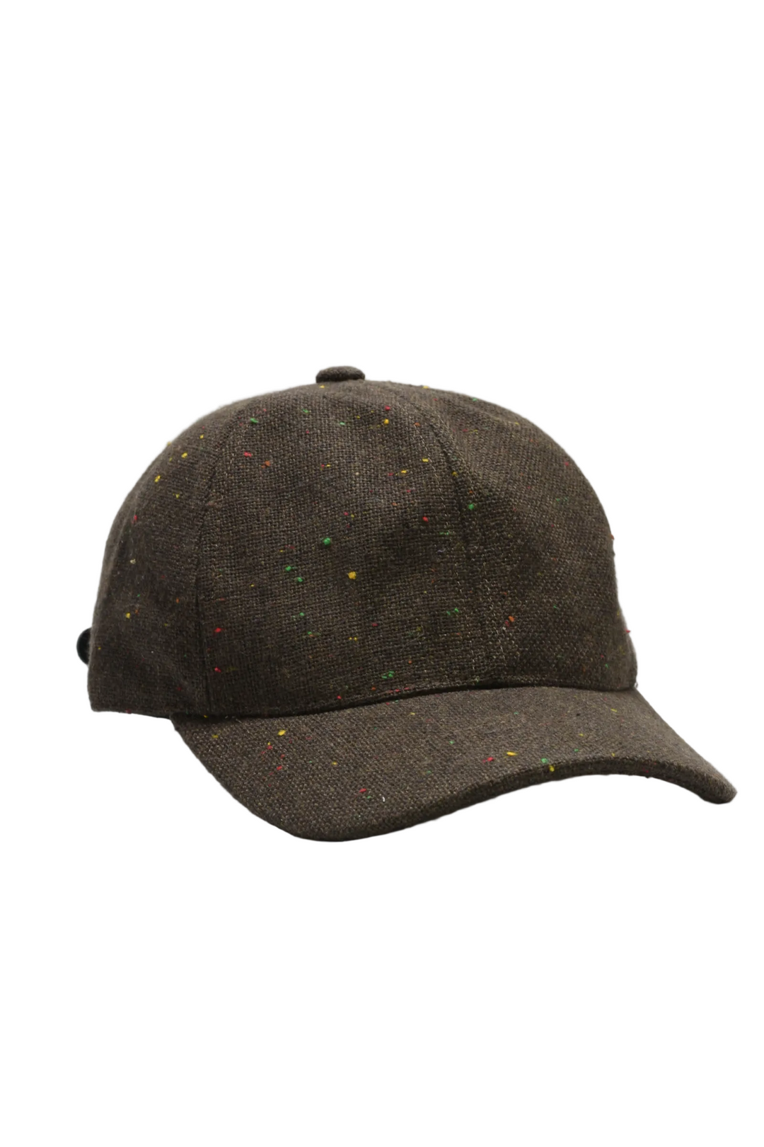 Speckled Wool Hat: Dark Brown