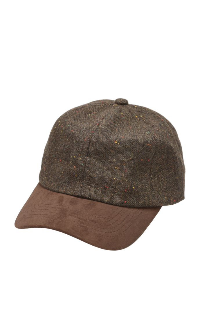 Wool Speckled Suede Hat