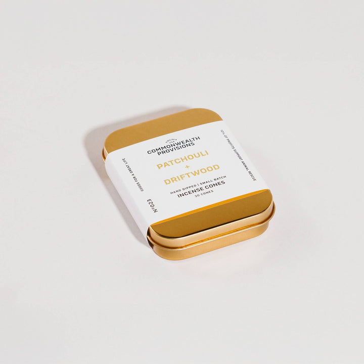 Incense Cones | Patchouli + Driftwood