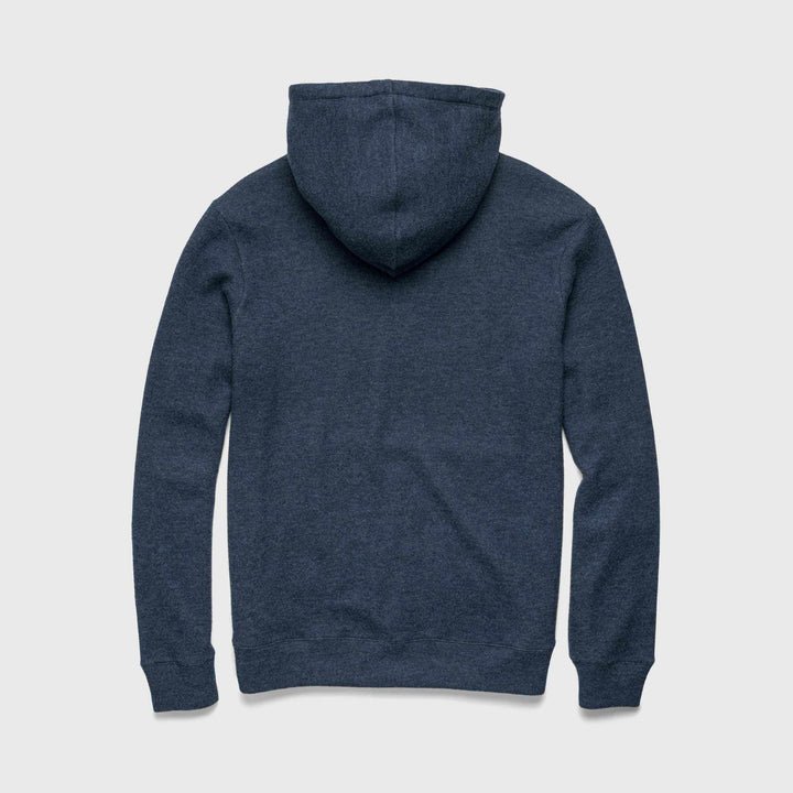 Justin Lux Cashmist Popover Hoodie | Navy Heather