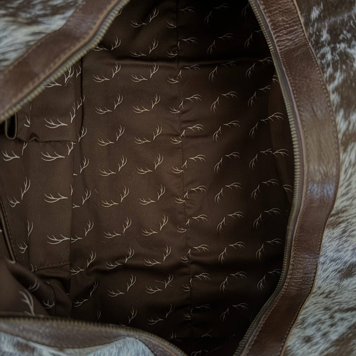 Highlands Genuine Cowhide Duffel Bag