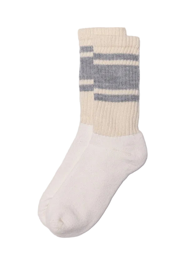 Mono Stripe | Grey Heather