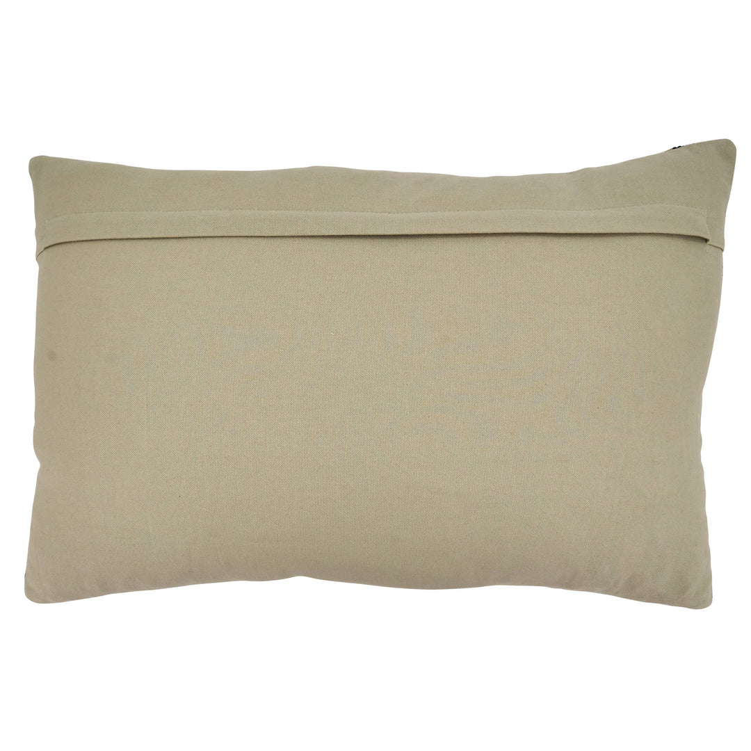 Throw Pillow With Striped Design