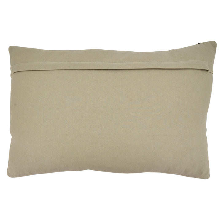 Throw Pillow With Striped Design