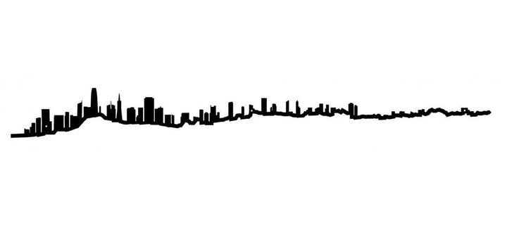 The Line - 19.5" City Skyline Silhouette