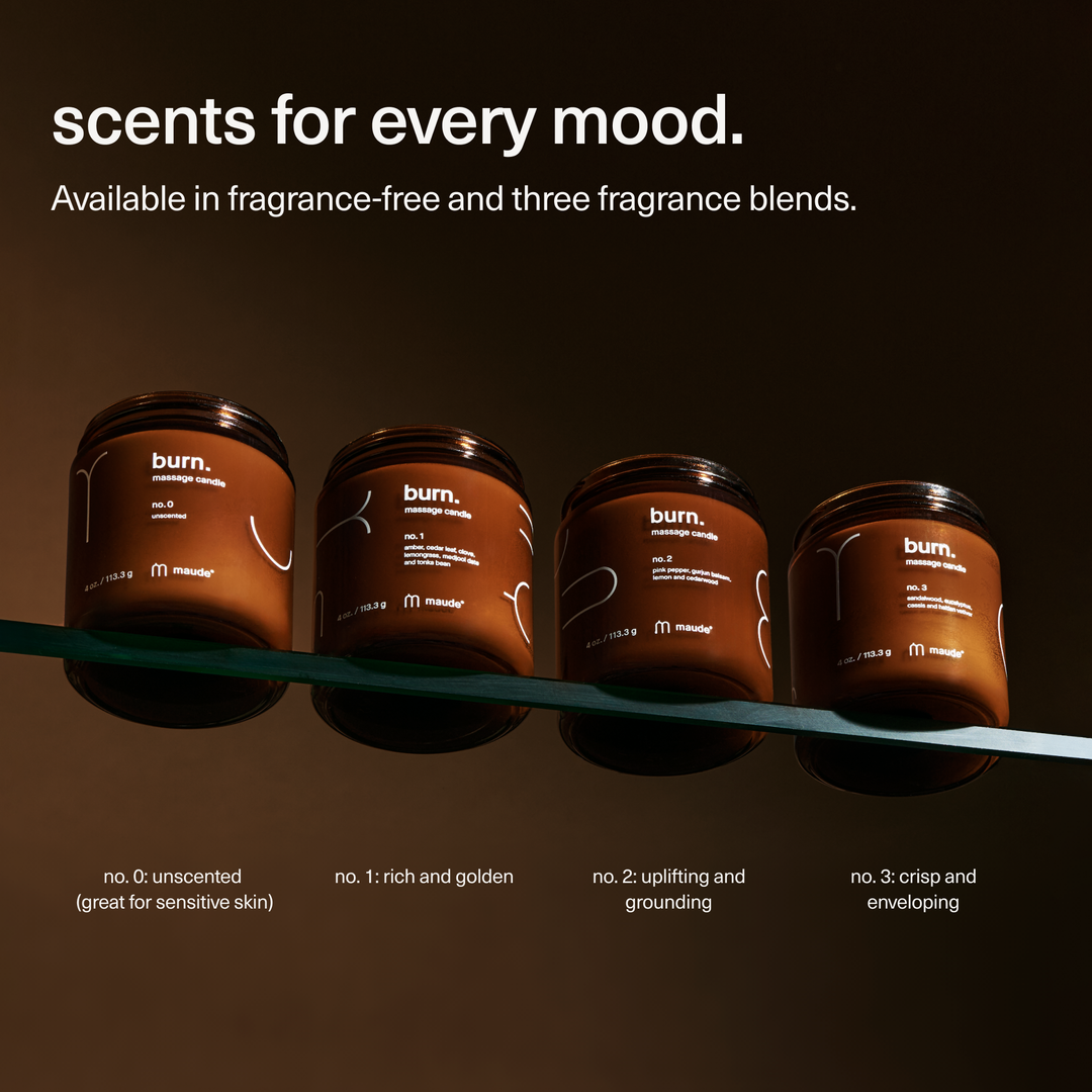 Burn Massage Candle