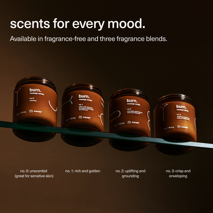 Burn Massage Candle