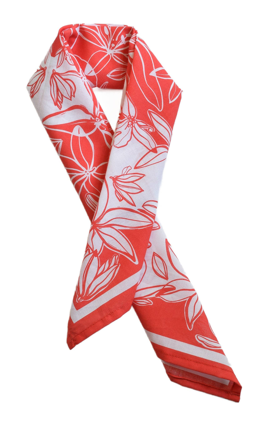 Flower Bloom Bandana | Red