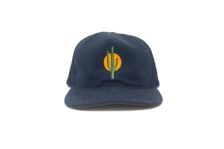 Sunset Cactus Trucker Strapback Hat
