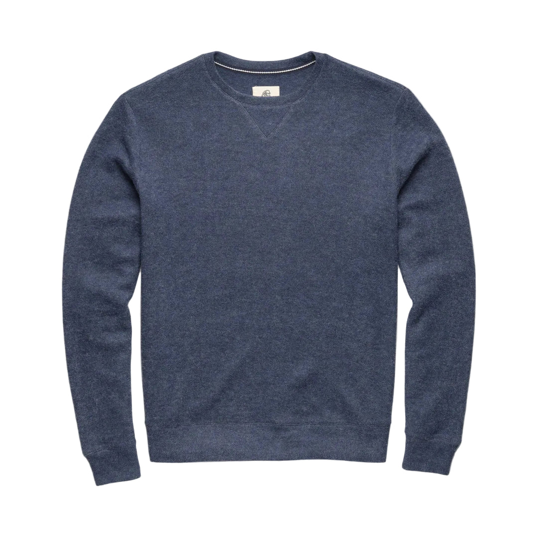 Butch Cashmist Fleece Crewneck | Navy Heather