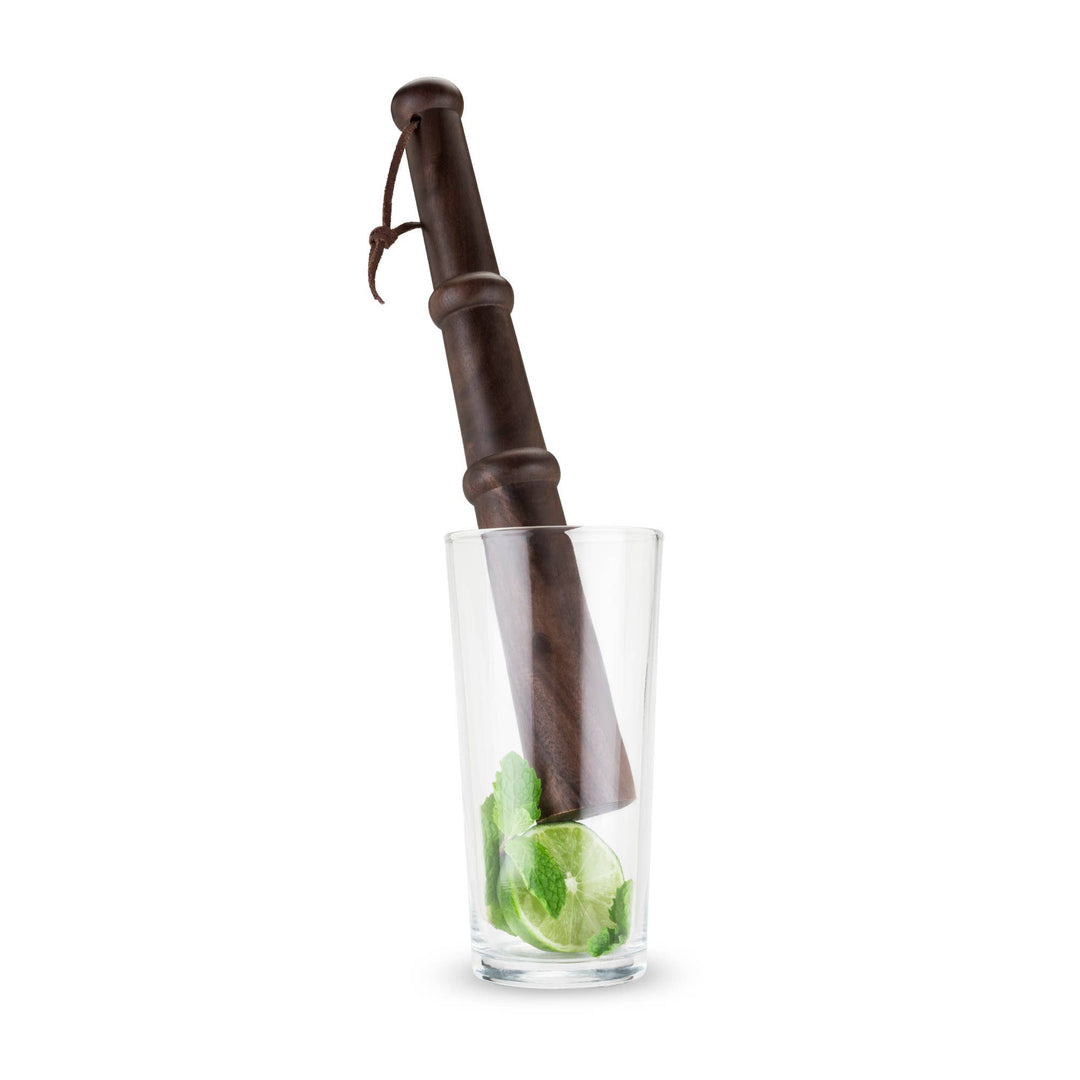 Acacia Wood Muddler with Strap, 12-Inch