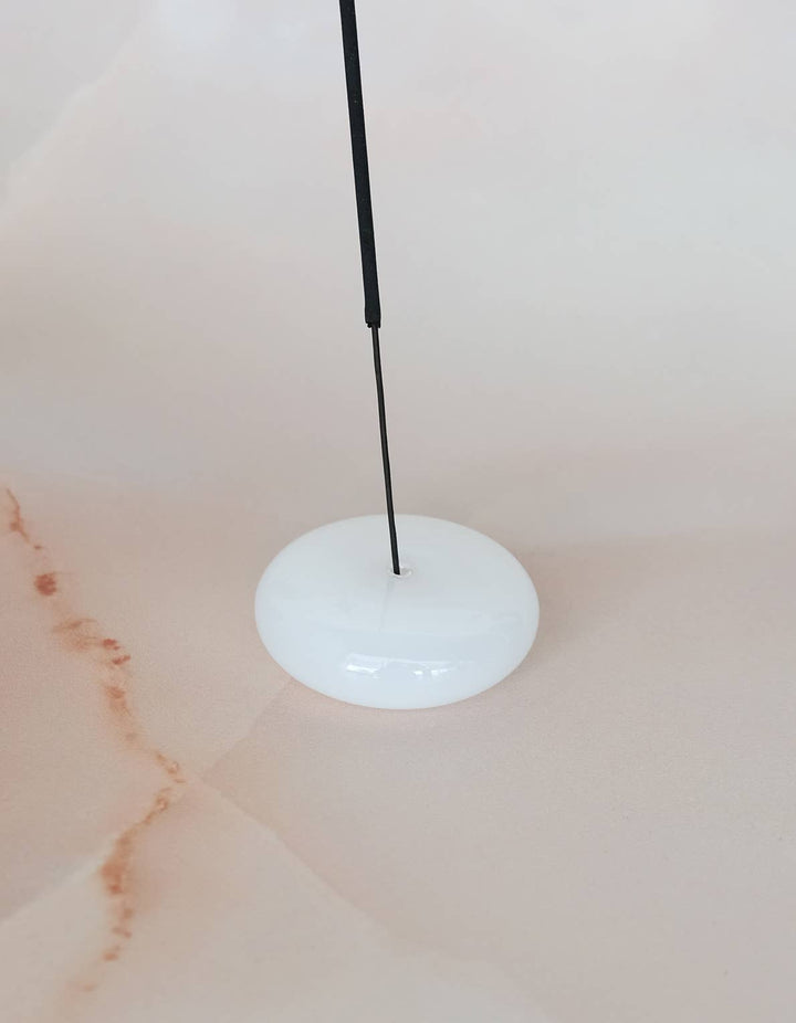 Glass Bubble Incense Holder