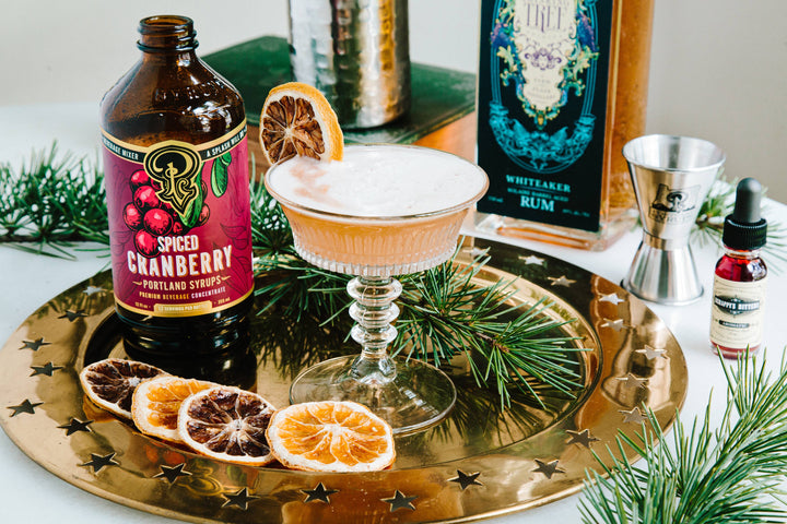 Spiced Cranberry Syrup 12oz
