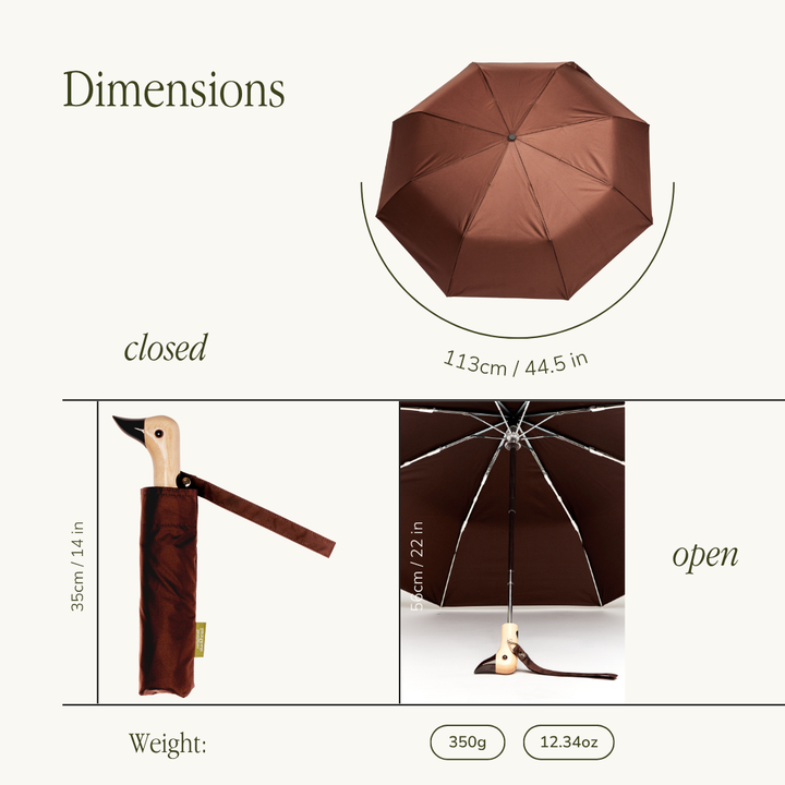 Original Duckhead Umbrella | Espresso