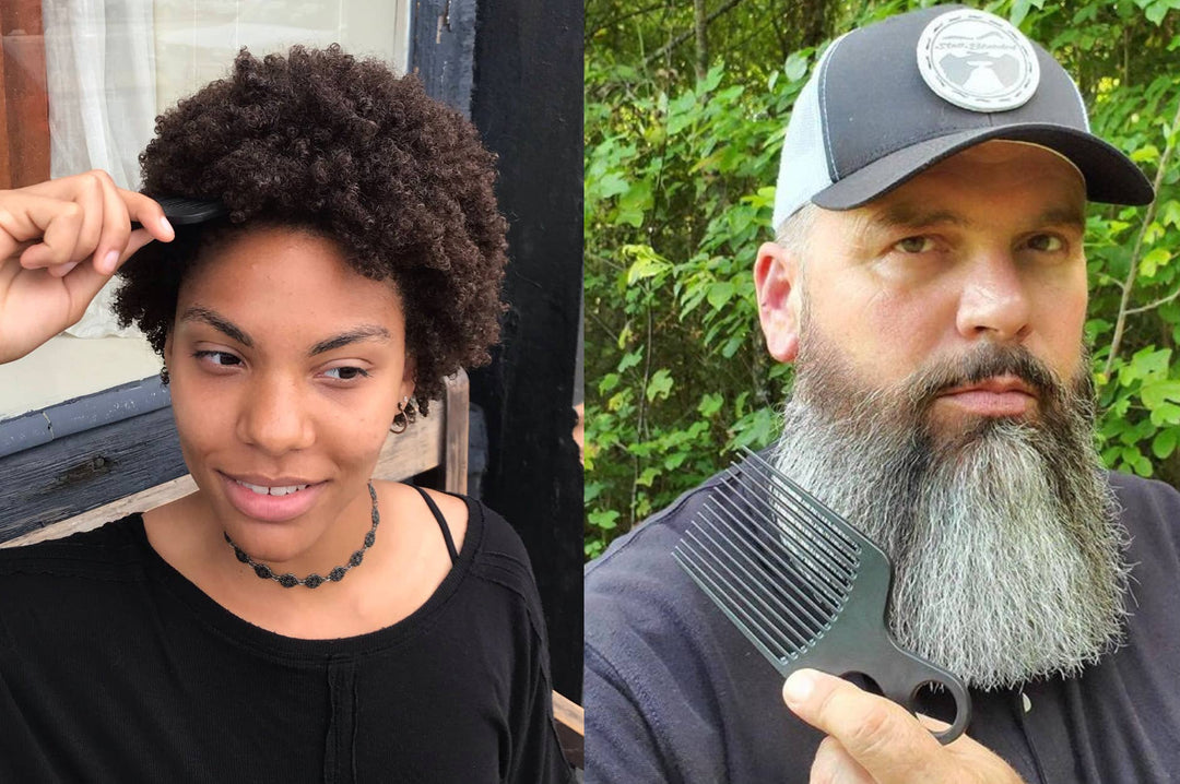 Model No. 7 Carbon Fiber Pick Comb