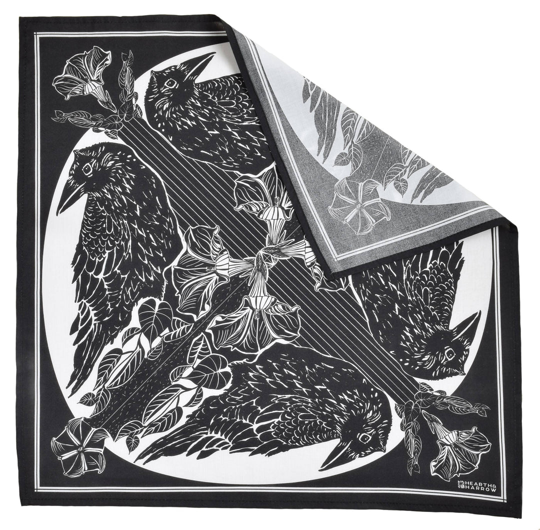 Crow Bandana | Black