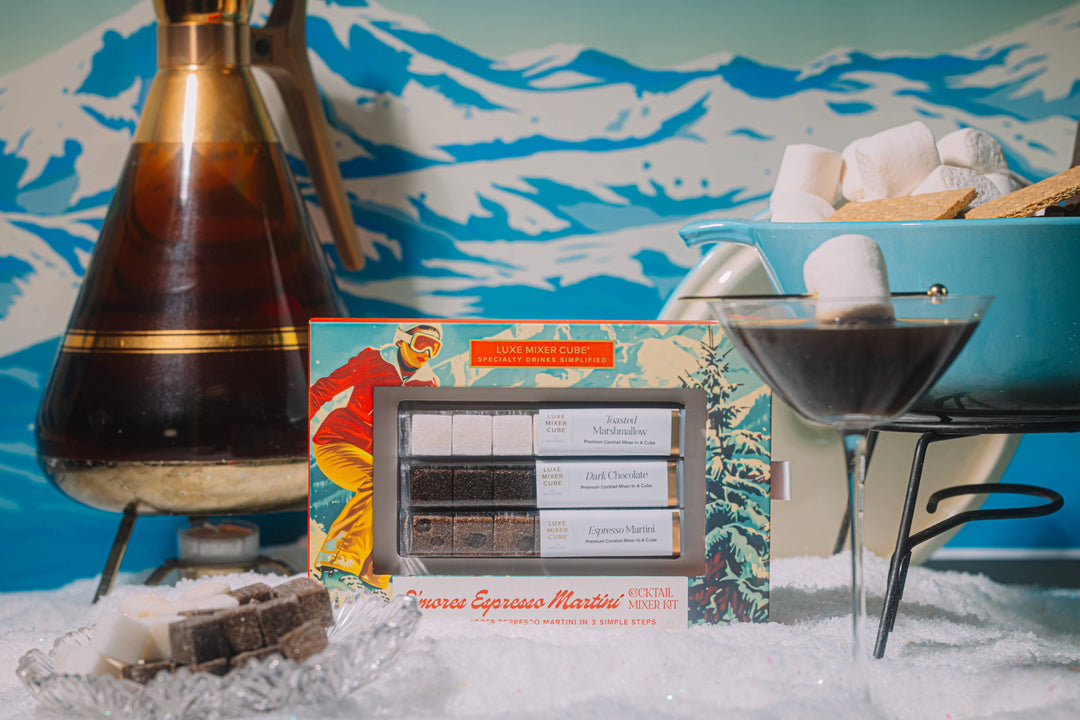 S’Mores Espresso Martini Mixer Kit | Chocolate & Marshmallow
