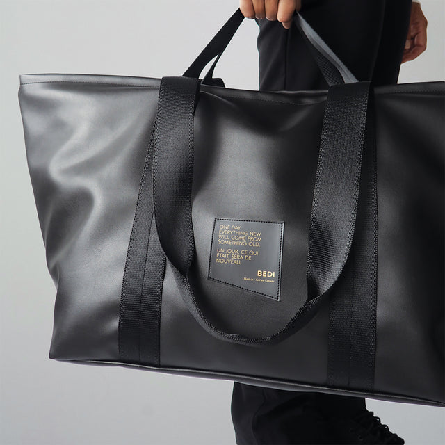 Shoalts Weekender Desserto Vegan Leather | Black