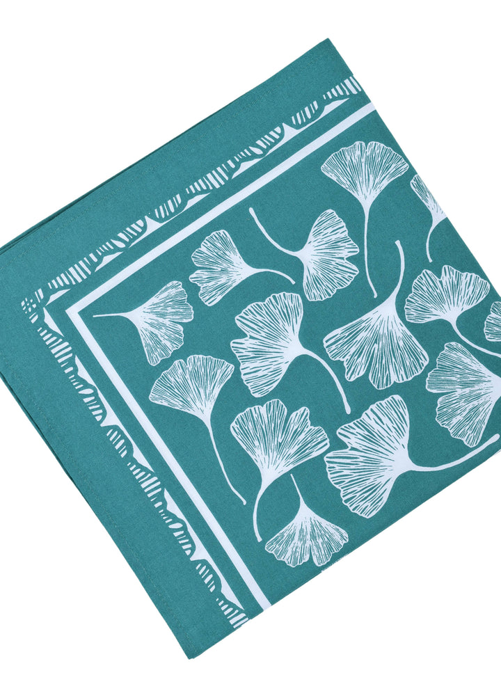 Ginkgo Leaf Bandana | Green