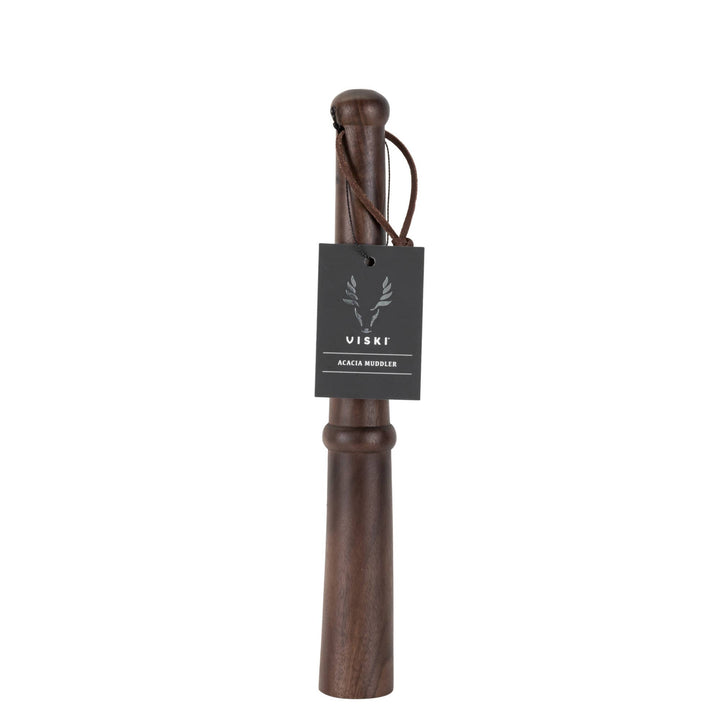 Acacia Wood Muddler with Strap, 12-Inch