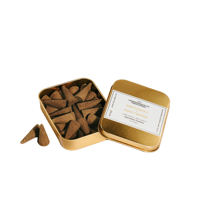 Incense Cones | Patchouli + Driftwood