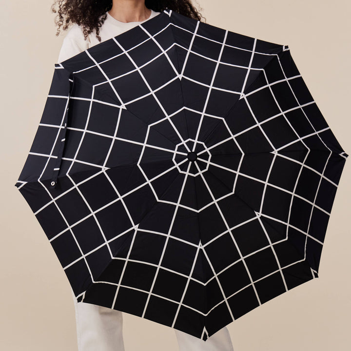 Original Duckhead Umbrella | Black Grid