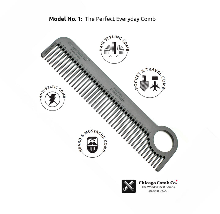 Model No. 1 Carbon Fiber Comb