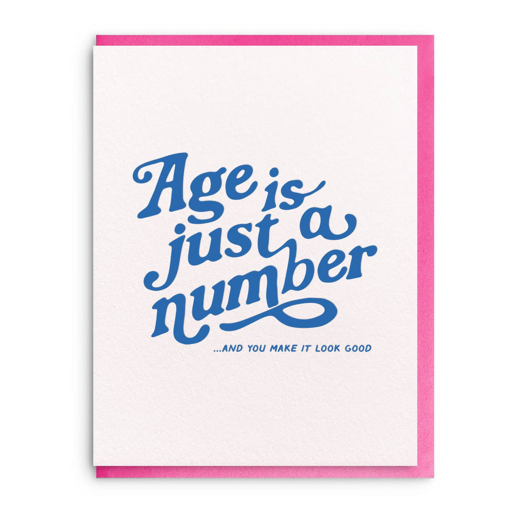 Age is Just a Number Card