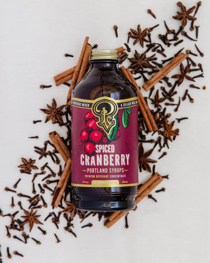 Spiced Cranberry Syrup 12oz