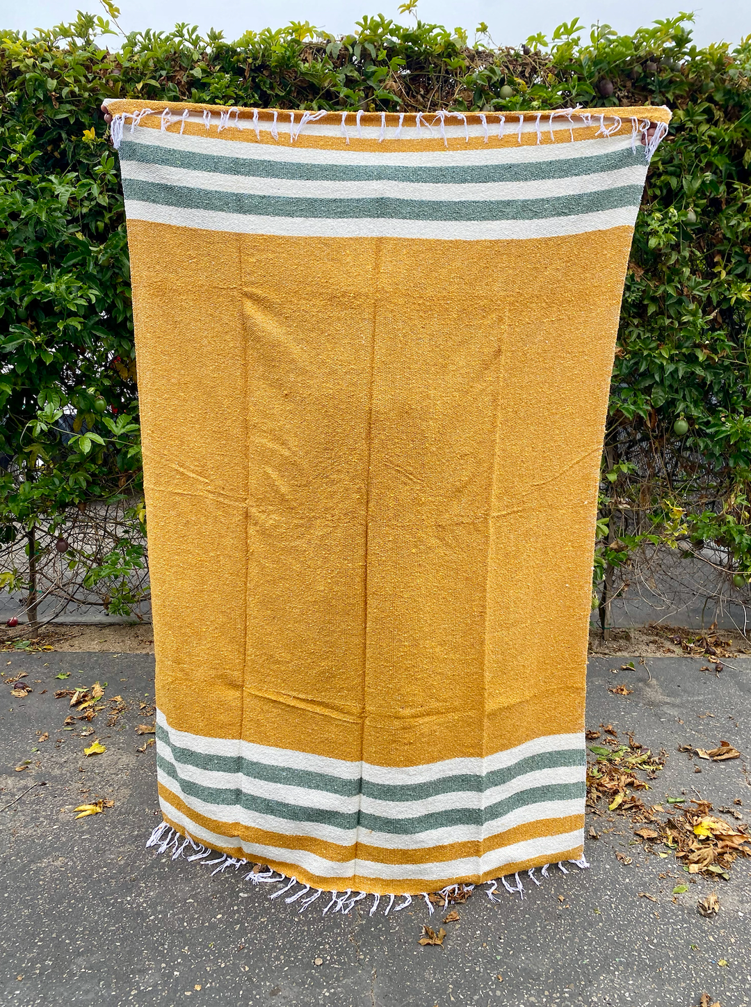 Golden Hour - RECYCLED THROW BLANKET Summer Beach Throw