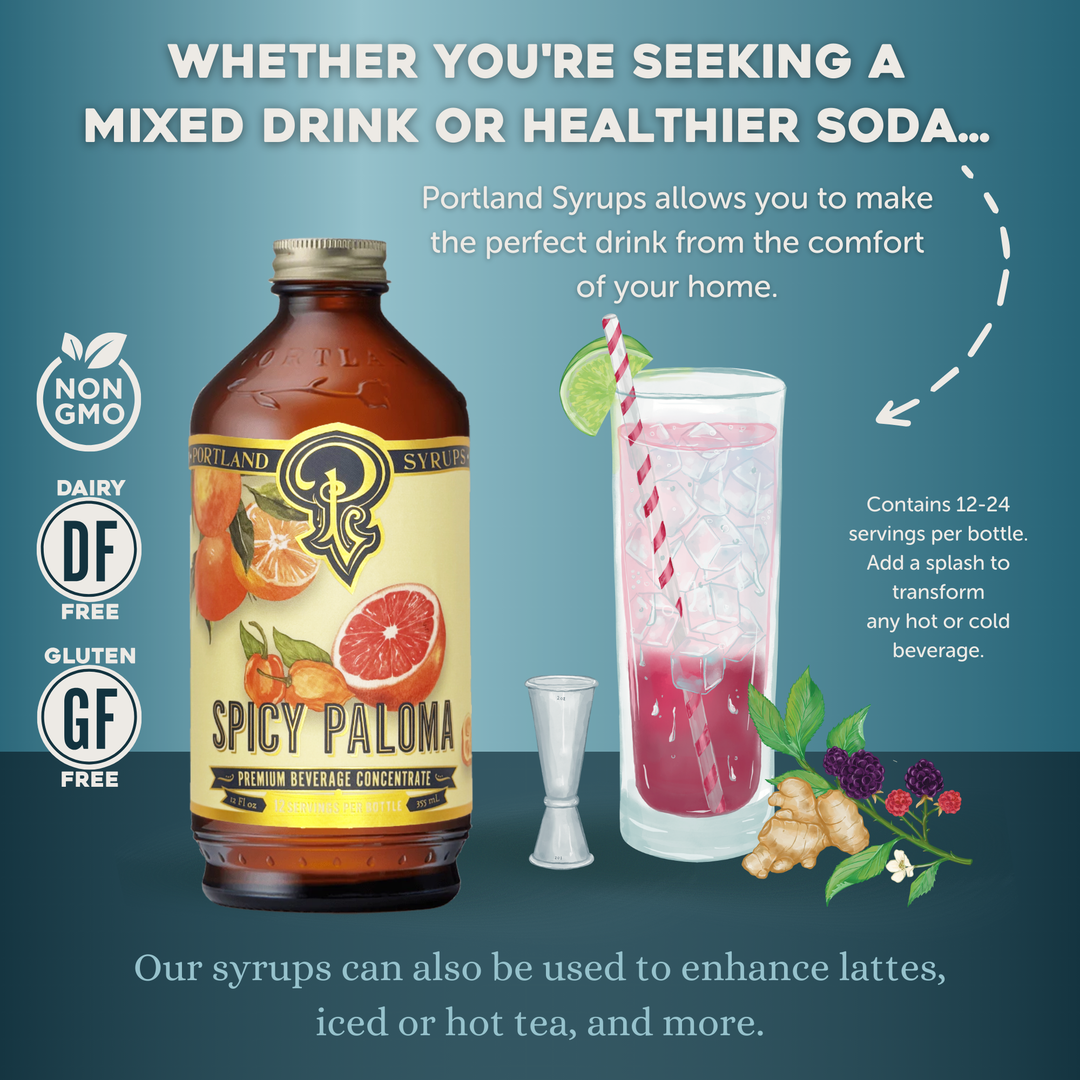 Spicy Paloma Syrup 12oz