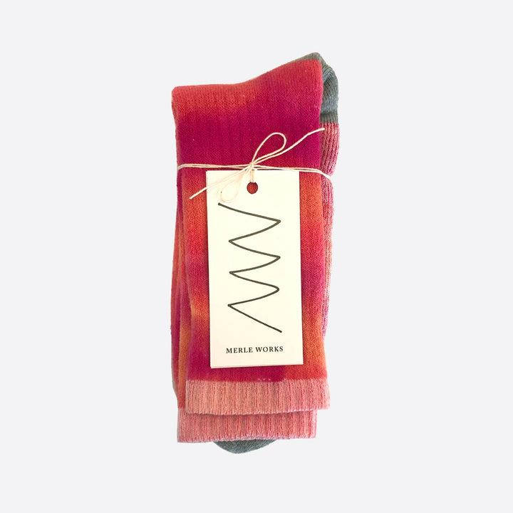 Heartbeat Hand-dyed XL Sock
