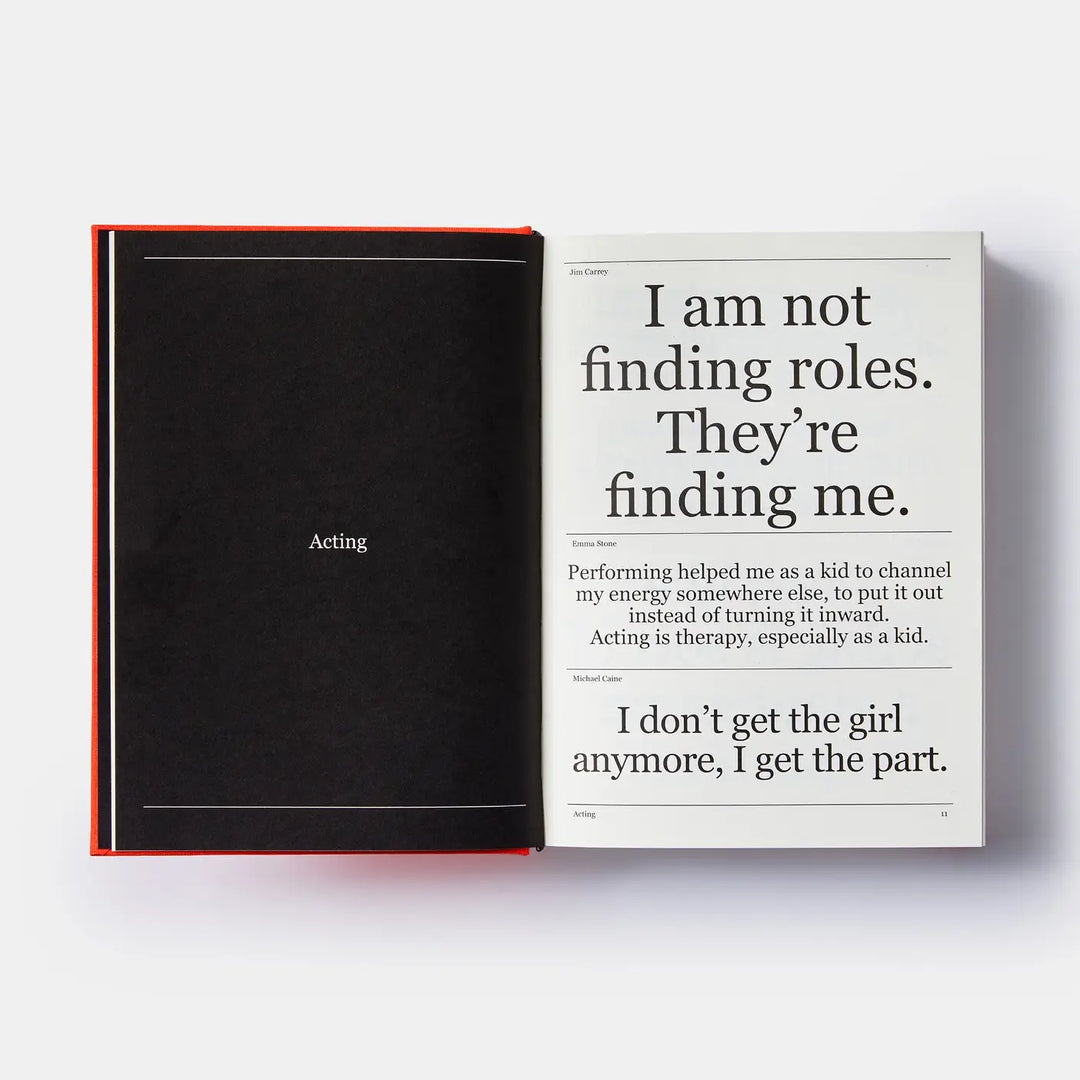 Talks - No Idea Is Final: Quotes from Creative Voices