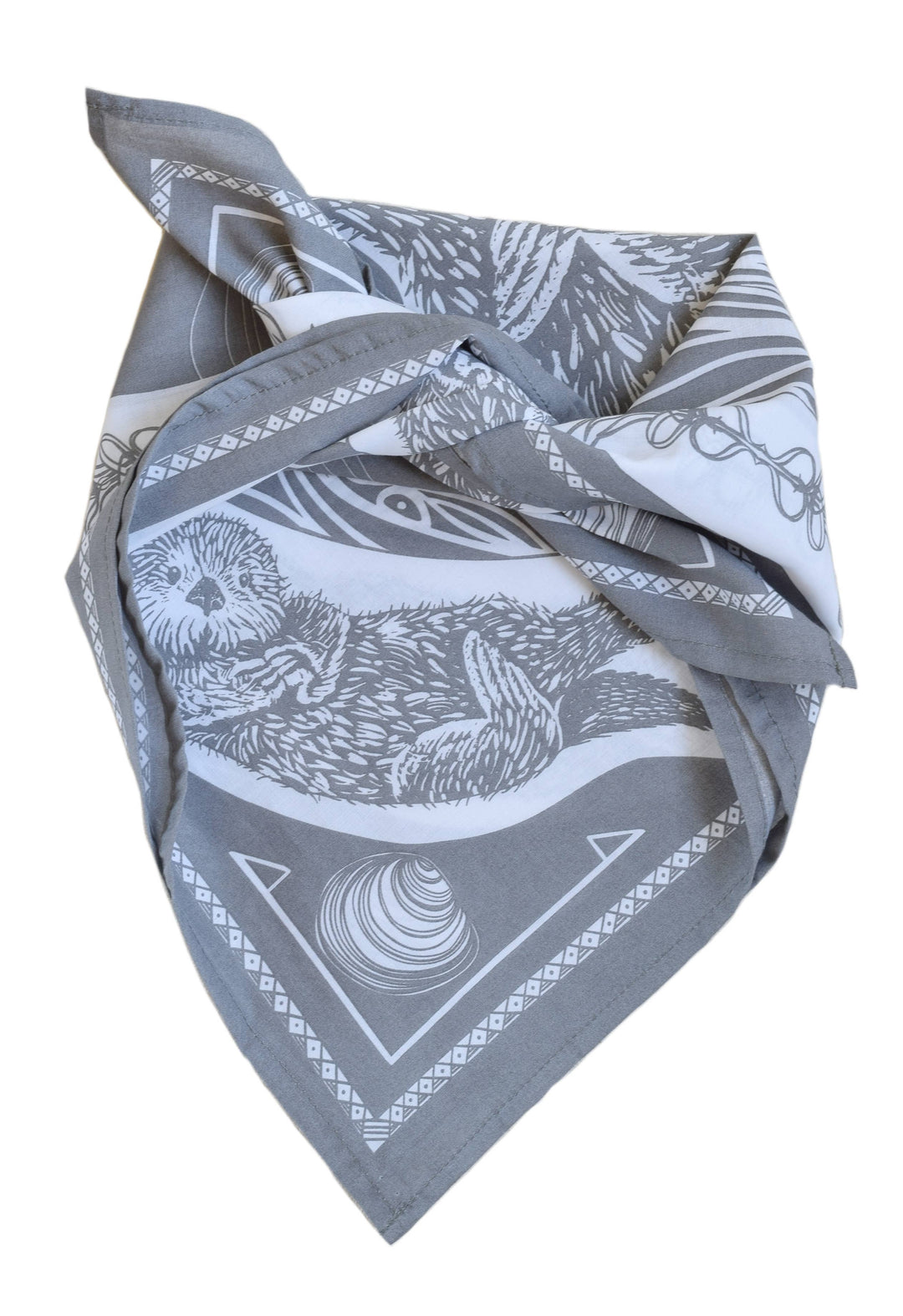Otter Bandana | Grey