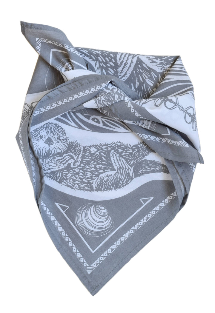 Otter Bandana | Grey