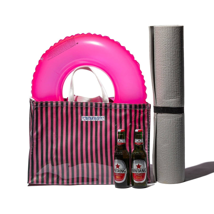 Covered School Tie Fabric Market Bag