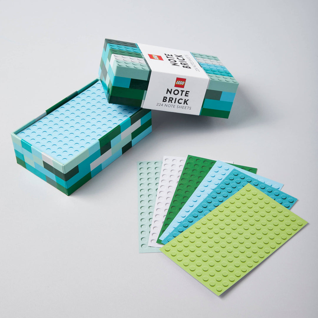 Lego Note Brick | Blue-Green