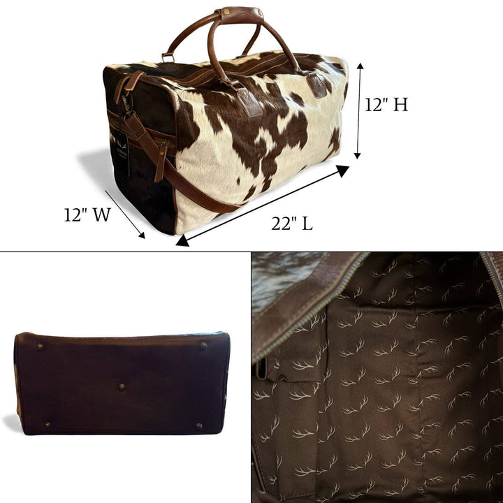 Highlands Genuine Cowhide Duffel Bag