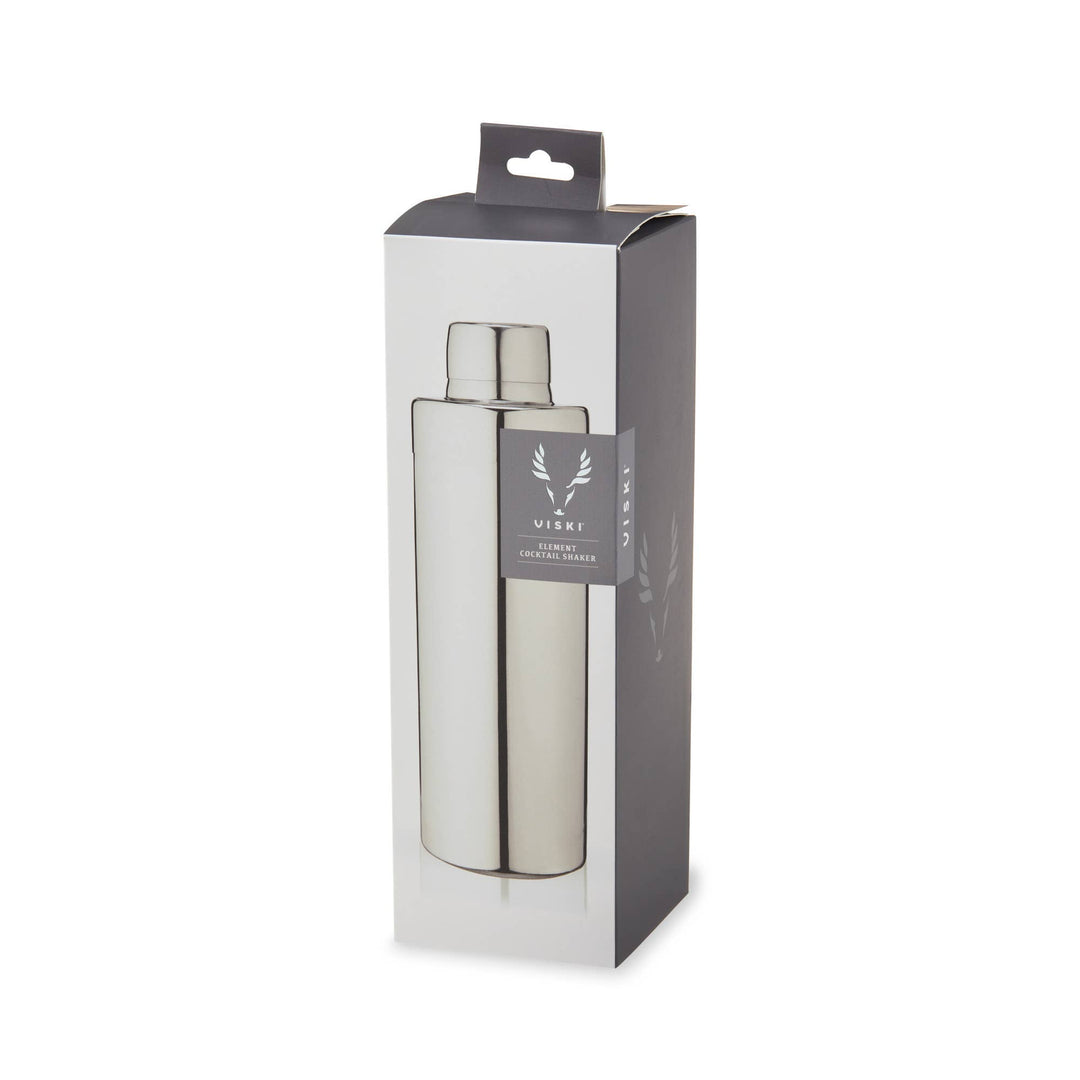 Harrison Element Polished Stainless Steel Cocktail Shaker