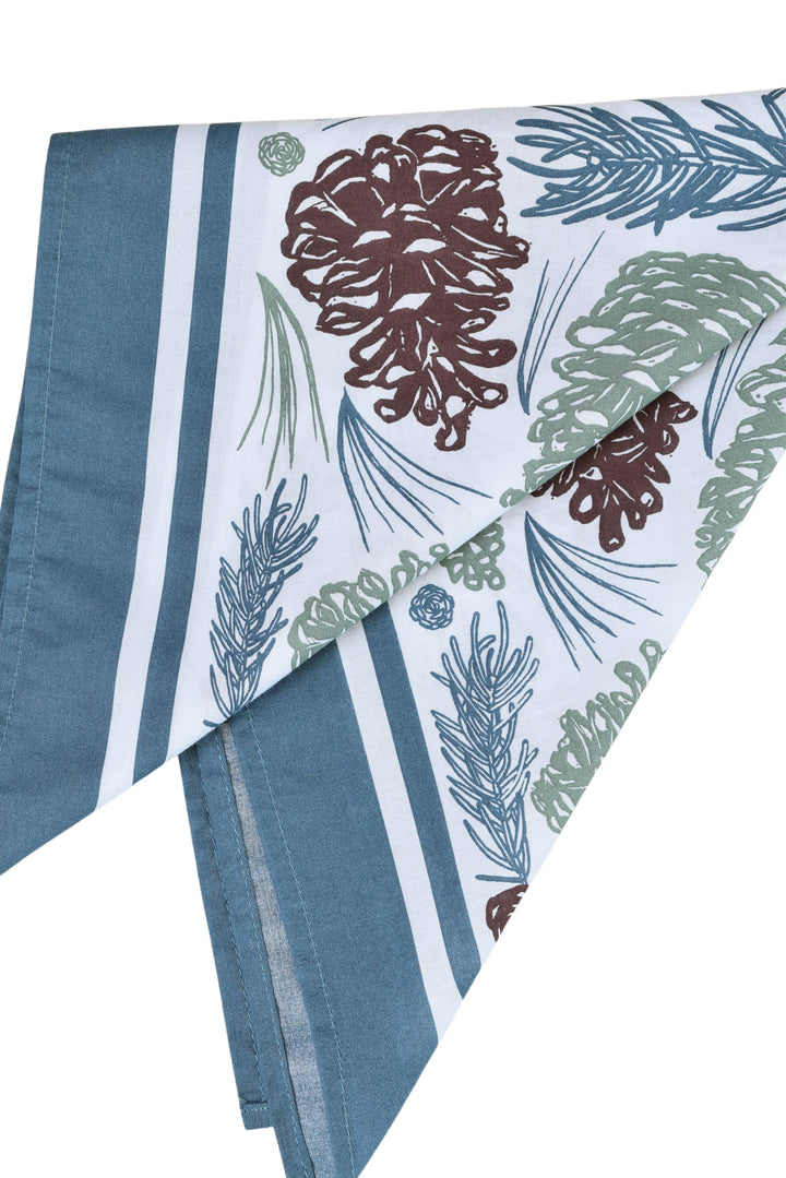Pine Cone Bandana | Soft Green