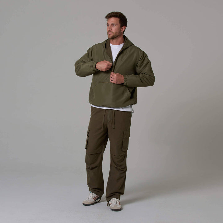 Half Zip Jacket | Olive